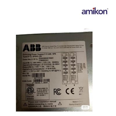 Fuente de alimentación ABB SPS03-15V 2VAA008281R001