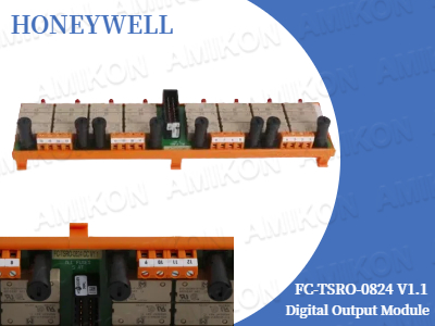 Módulo de salida digital Honeywell FC-TSRO-0824 V1.1: Control avanzado para automatización industrial.