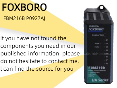 Comprensión del FBM216B P0927AJ: módulo de entrada de comunicación HART redundante para aplicaciones industriales avanzadas