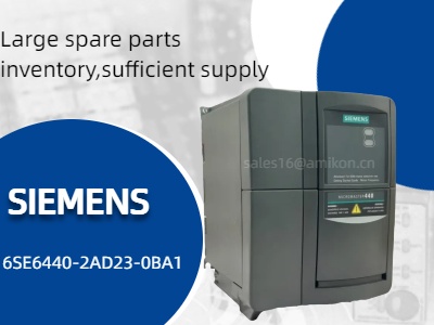 Siemens 6SE6440-2Ad23-0BA1: una unidad de velocidad variable de alto rendimiento para aplicaciones industriales