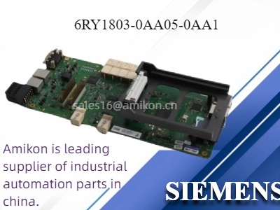 SIEMENS 6RY1803-0AA05-0AA1: Un punto de inflexión en los sistemas de control industrial