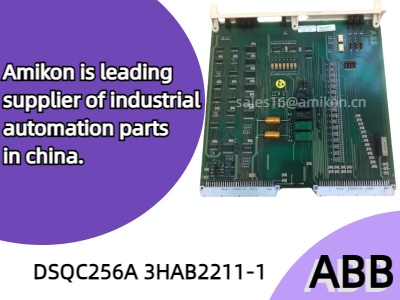 Comprensión de la placa del módulo de sensor ABB DSQC256A 3HAB2211-1: un componente clave para la automatización industrial