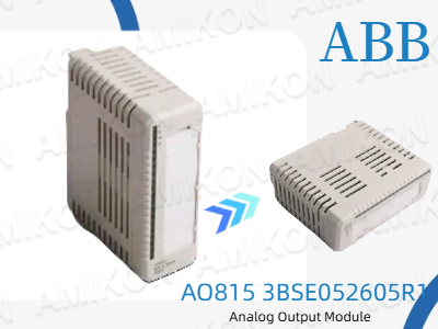 Mejora de la automatización industrial con el módulo de salida analógica ABB AO815 3BSE052605R1